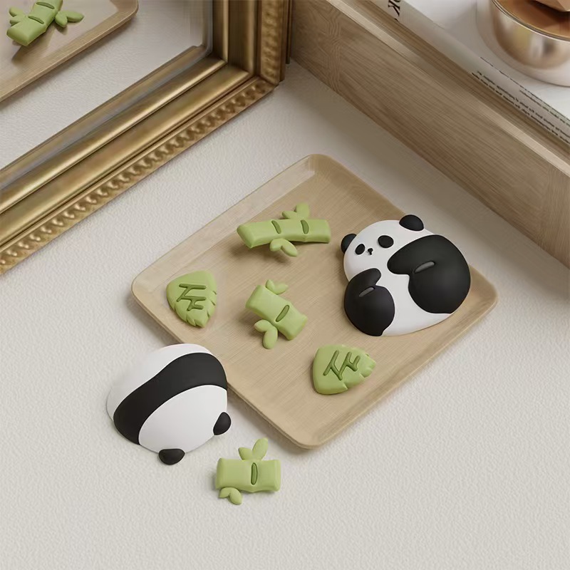 DIY cartoon panda Crocs accessories