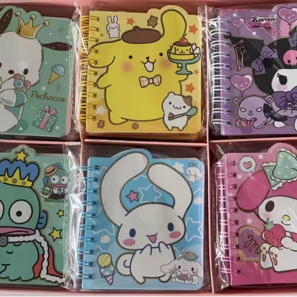 Sanrio Coil Book Cute Cartoon Loose-leaf Book (A7)