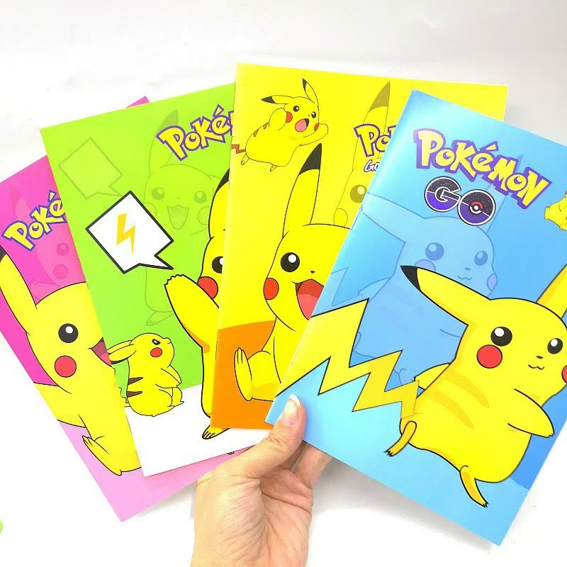 New Stitch Cute A5 notebook (pokemon Cover)