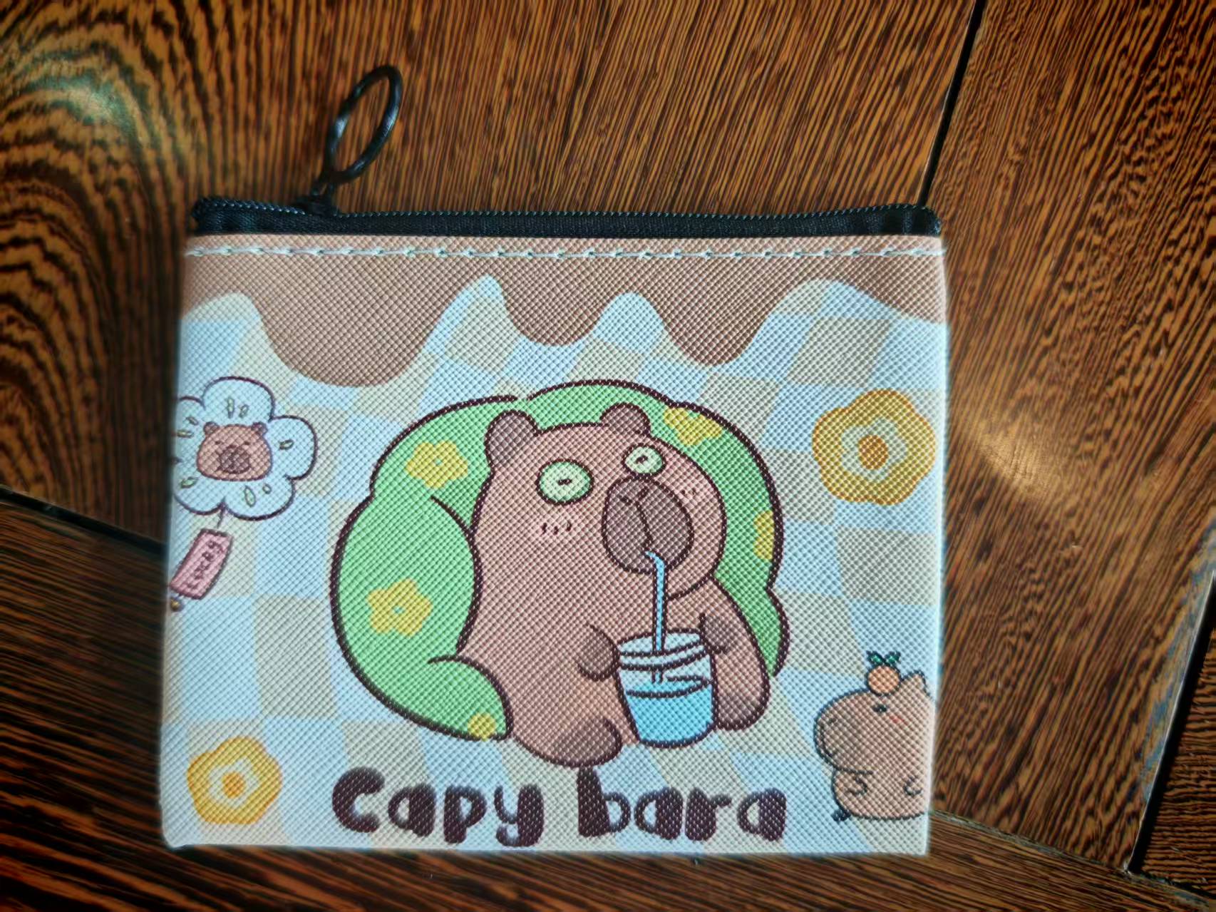 The new Capybara cartoon and cute coin purse