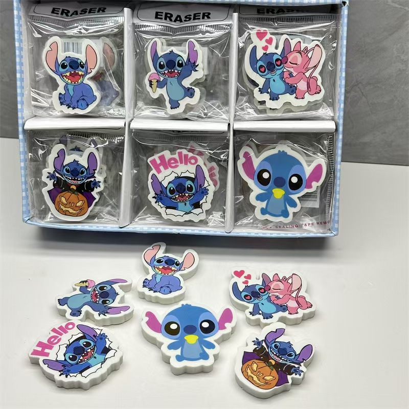 Cute cartoon Stitch eraser(Whole box packed)