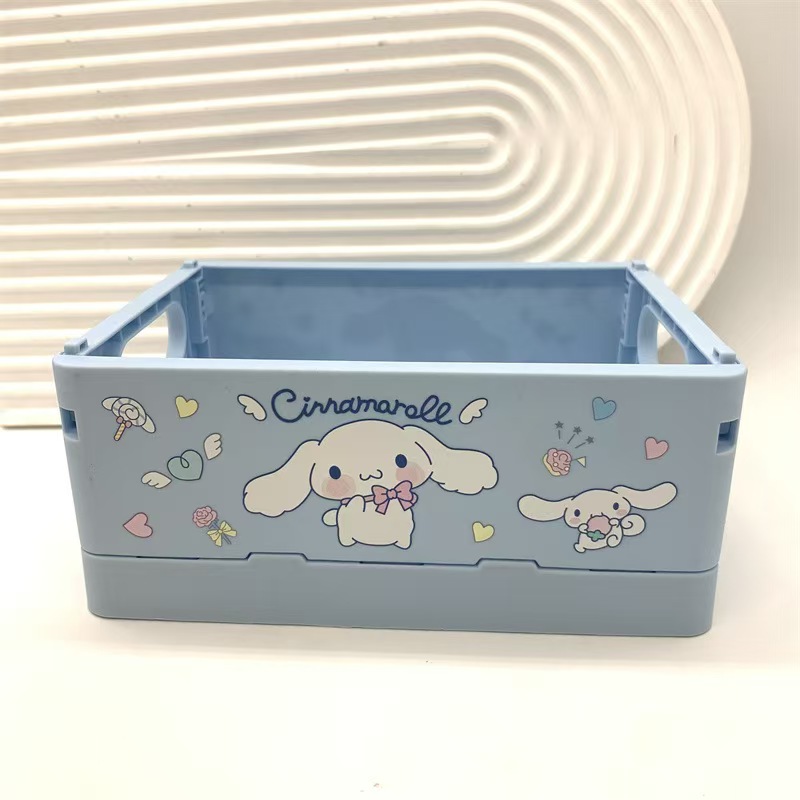 Cute Cartoon stitch folding storage Box (sanrio)