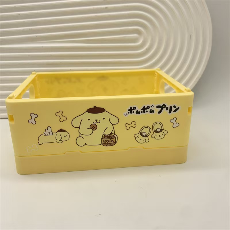 Cute Cartoon stitch folding storage Box (pudding dog)