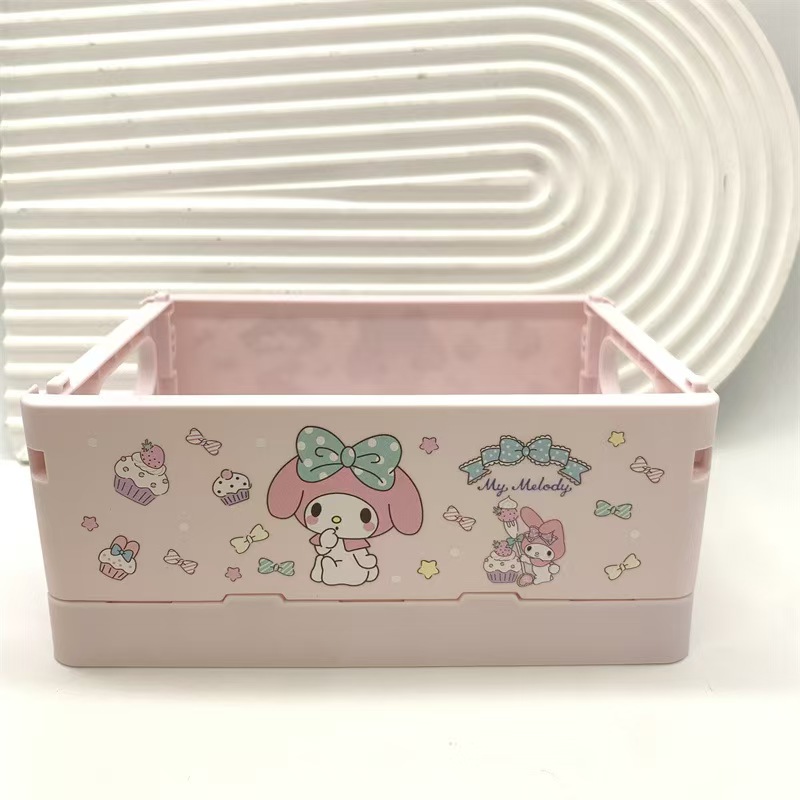 Cute Cartoon stitch folding storage Box (melody)