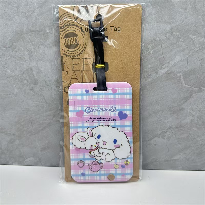 Cute cartoon 3D relief suitcase tag(sanrio)