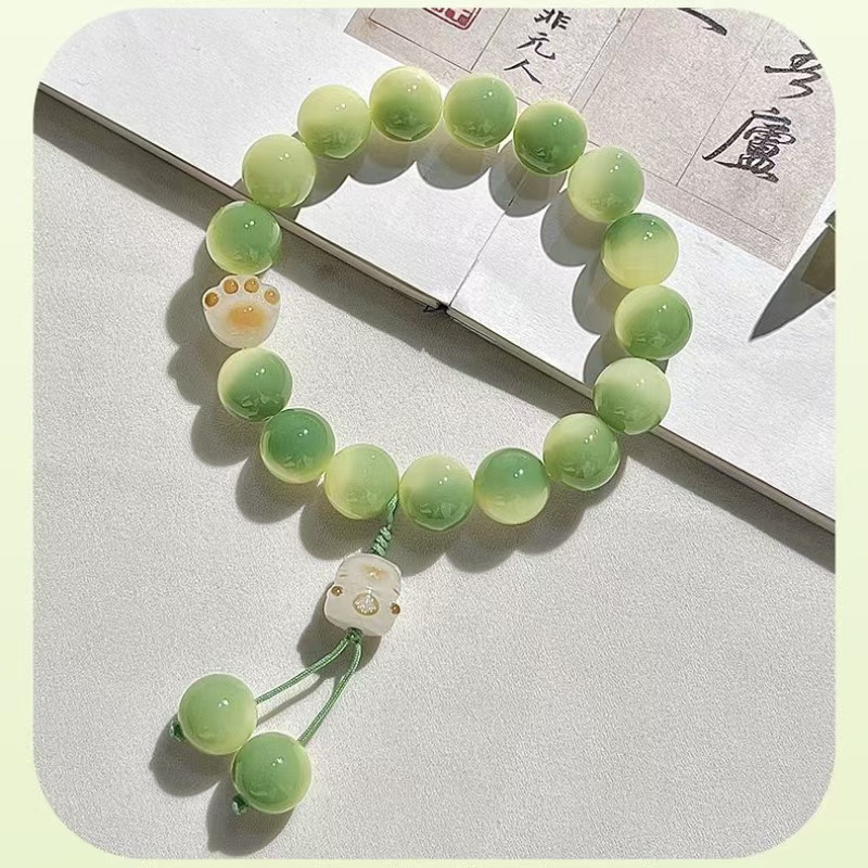 Original Chinese-style classical exquisite cat paw bracelet with high appearance level