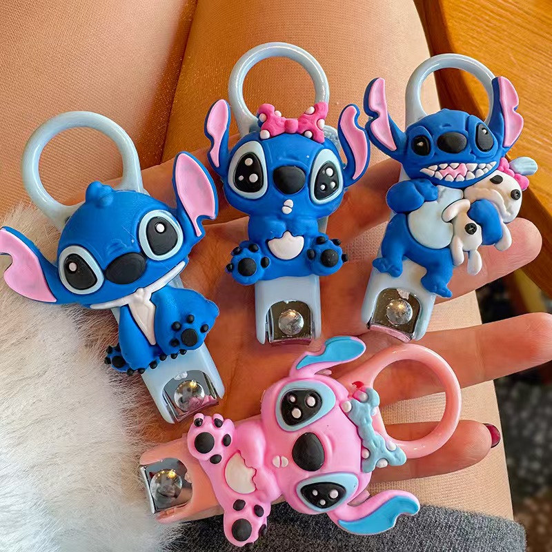 Stitch Cute Cartoon Anime Children's Stainless Steel Nail clippers