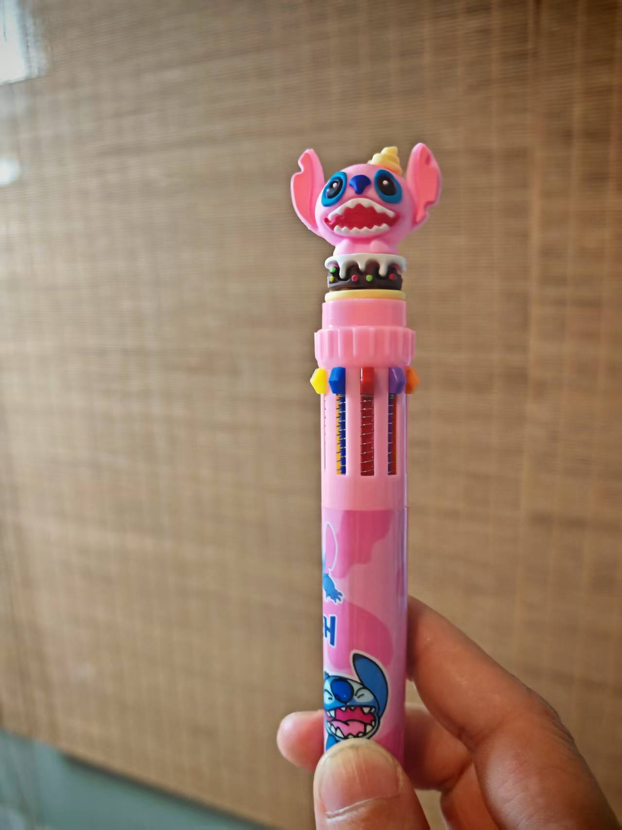 Stitch Cute cartoon ten-color press ballpoint pen