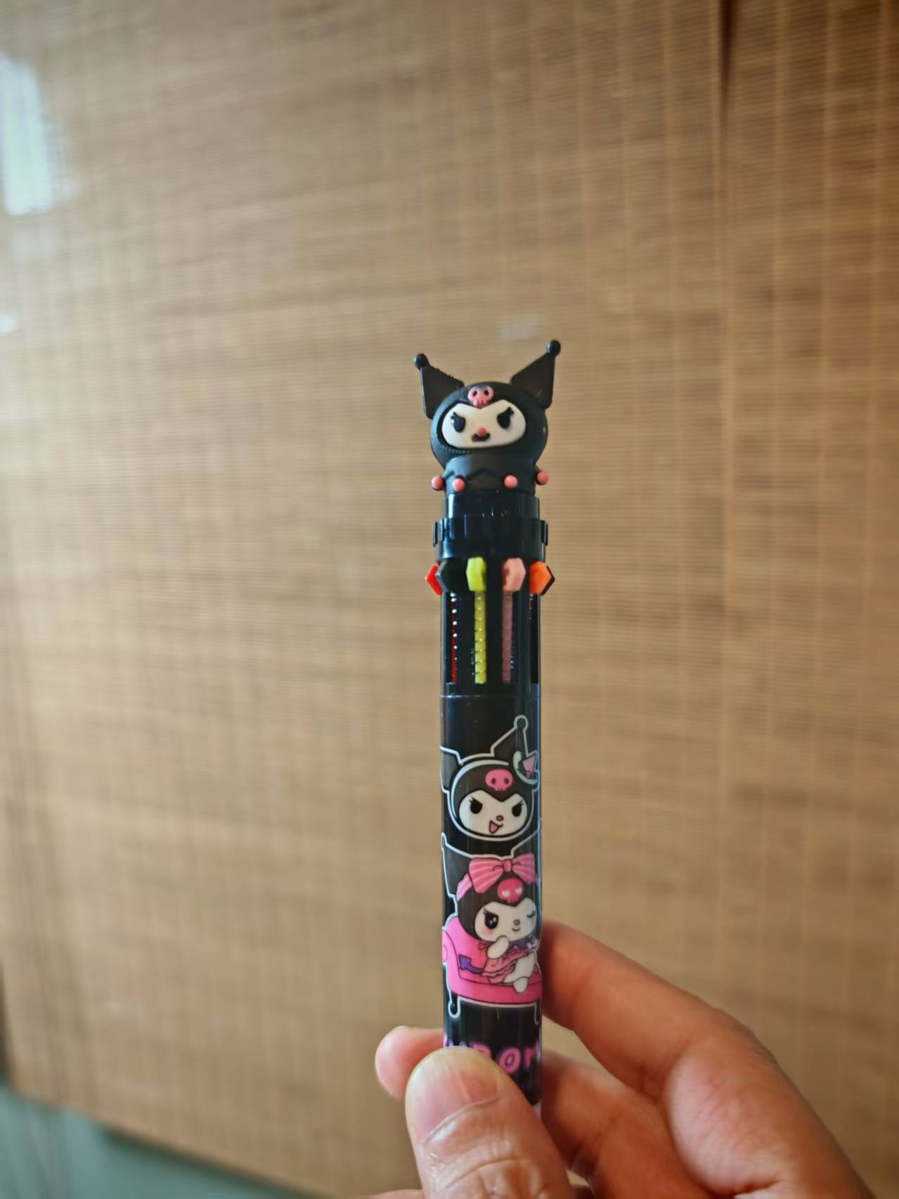 Kuromi Cute cartoon ten-color press ballpoint pen